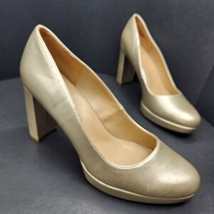 New Naturalizer Gold Heels